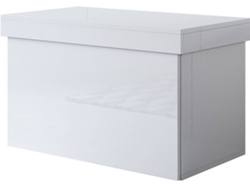Zapatera MÓVEIS BONITOS Dorian (Blanco - Melamina - 75 x 46 x 44 cm)