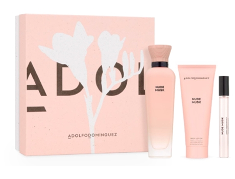 Nude Musk Set 3 Piezas ADOLFO DOMÍNGUEZ