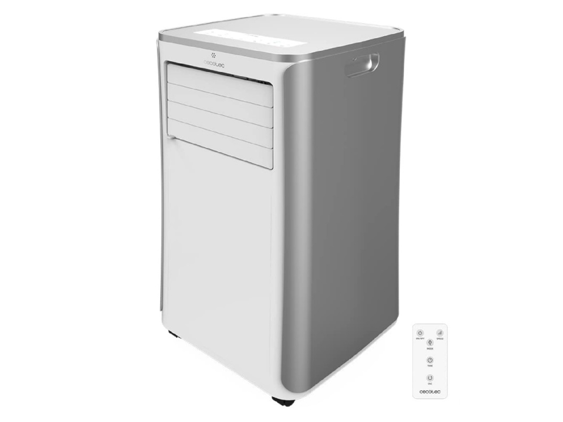 Aire acondicionado portátil de 9000 Btu con control remoto. Cecotec
