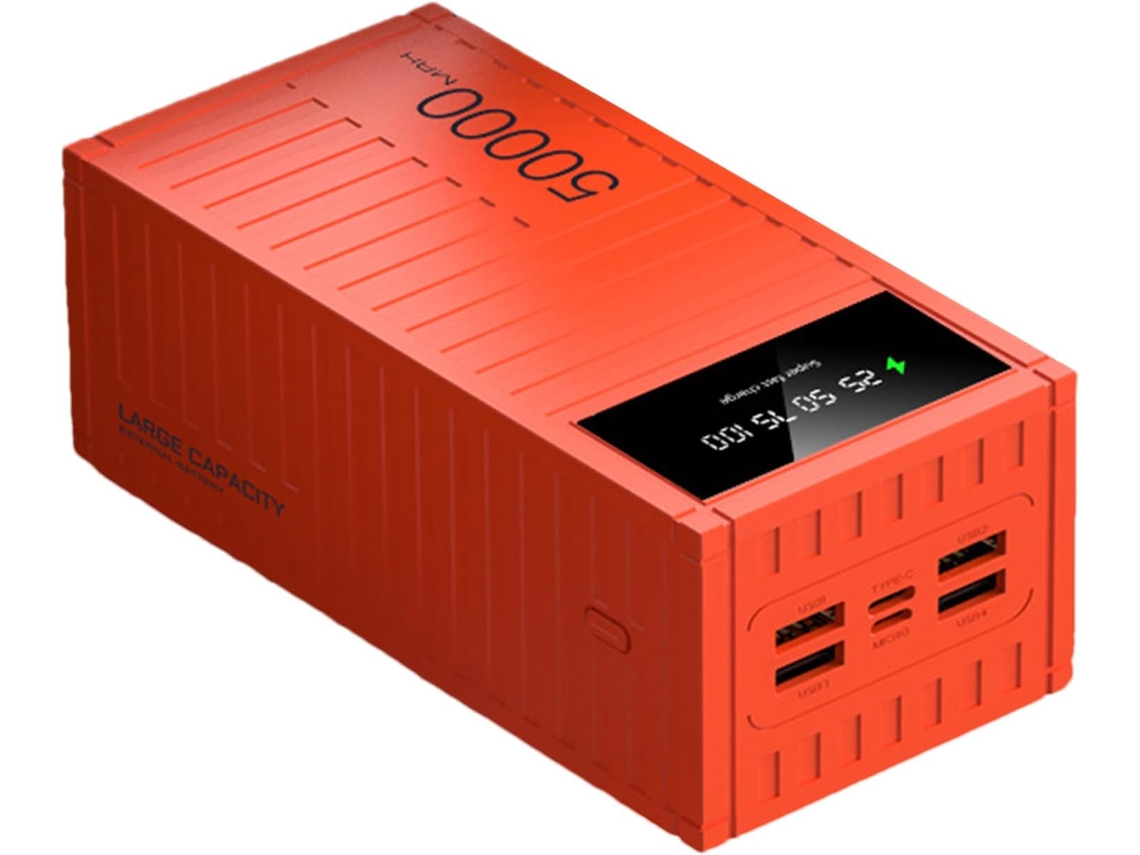 Batería Externa De 66 W | Cargador Rápido De 50000 Mah Para Teléfonos