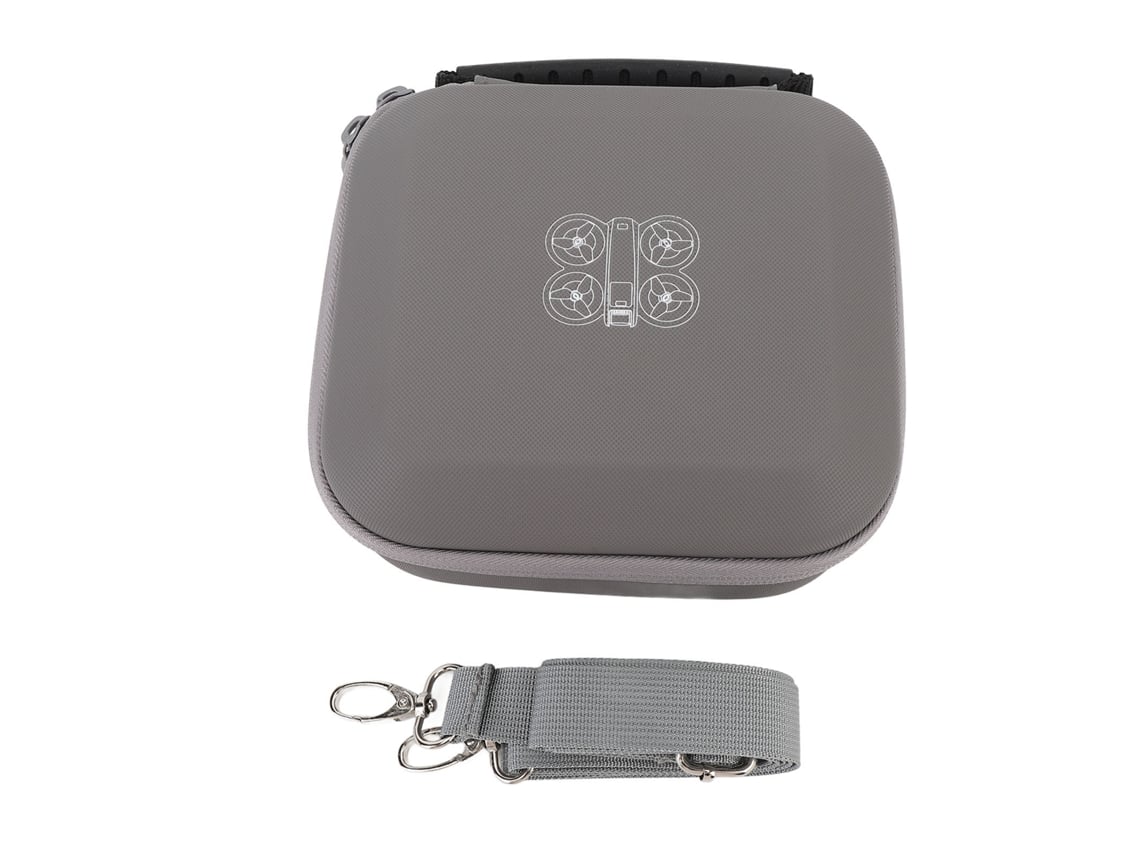 Estuche De Transporte Para Drones, Estuche Rígido Portátil De Pu, Bolsa De Almacenamiento De Viaje, Gris.
