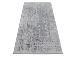 Alfombra DYWANY LUSZCZOW Valencia 2328 (Gris - 80 x 150 cm - Acrílico)
