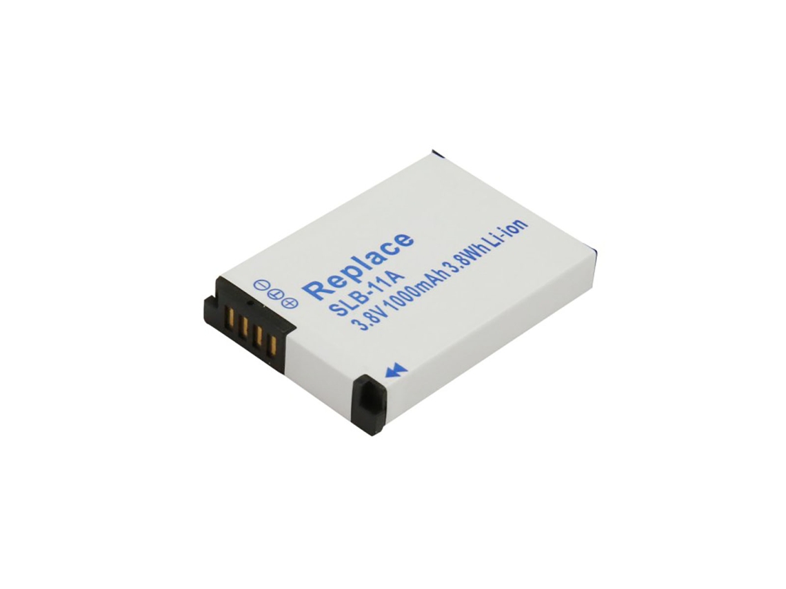 Batería de iones de litio de 3,8 V para cámara Samsung CL65 (1000 mAh), color blanco