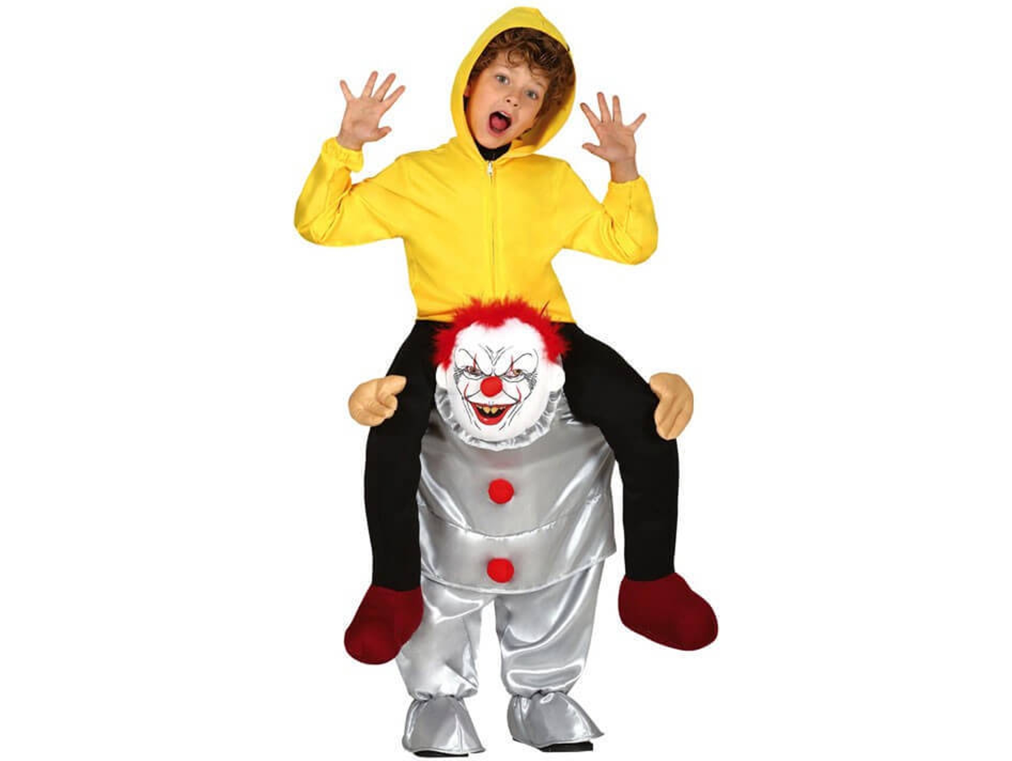 Disfraz de Niño DISFRAZZES Hombros De Payaso (Talla: 10 a 12 años)