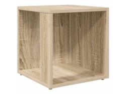 Mesa auxiliar en derivados de madera de roble MAISON EXCLUSIVE (33x33x34,5 cm)