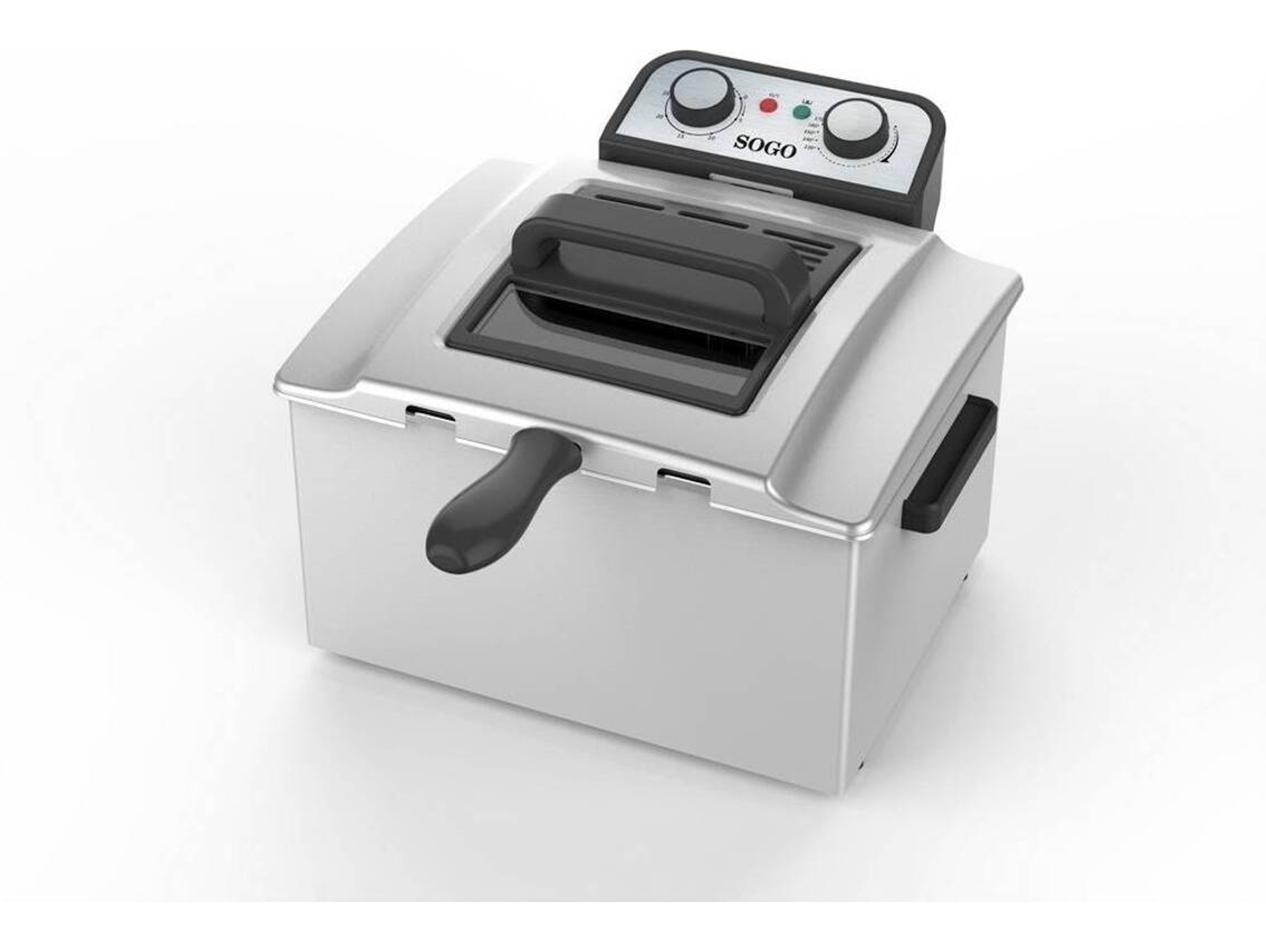 Freidora Semi-Profesional SOGO FRE-SS-798 (5 kg - Inox)