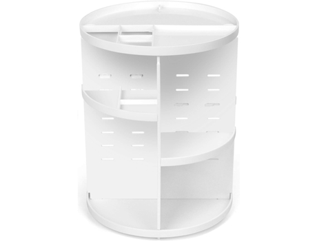 Organizador de maquillaje giratorio de 360, encimera giratoria para organizador de baño, organizador de cosméticos, estante para soporte de maquill...