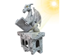 Figura Genérica De Dragón Con Lámpara Solar Estatua De Dragón Con Iluminación Solar, Para Terraza, Jardín, Césped,