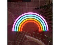 2026-luz Neon Led Corazón Colgante De Plástico Para Decoración De Dormitorio Y Habitación