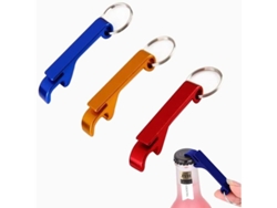 Juego De 3 Llaveros Abrebotellas, Mini Abrebotellas Para Uso Diario