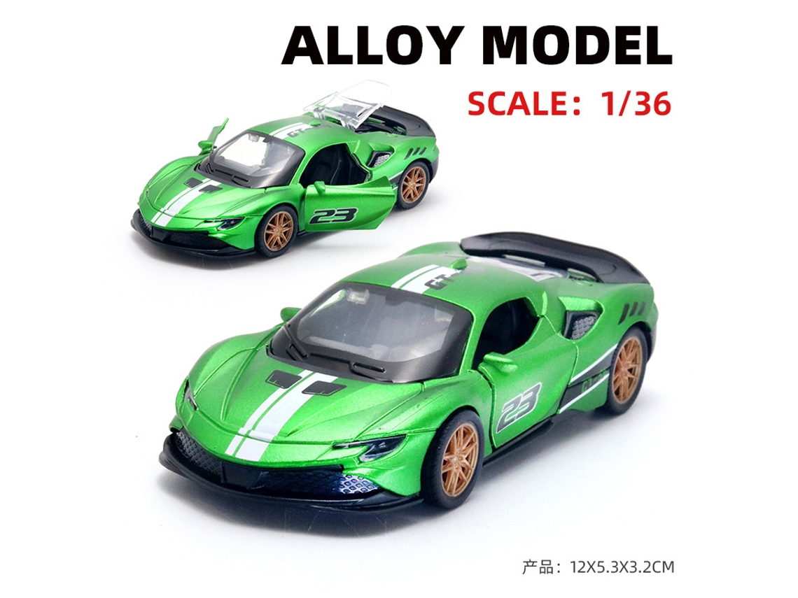 Modelo De Coche De Metal Fundido A Escala 1/36, Figura De Coche De Juguete, Regalo Para Niños