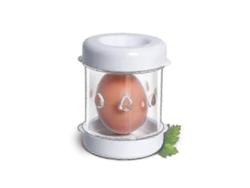 Pelador de huevos portátil manual rápido, separador de cáscaras de huevos cocidos, máquina mágica increíble, elimina cáscaras de huevo - Yvan Rosewell