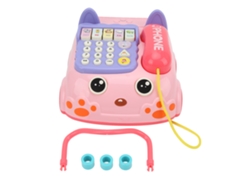Teléfono De Juguete Para Bebés Con Tarjeta Simulada, Juego Musical Educativo Y Herramienta De Aprendizaje Para Niños Mayores De 18 Meses.