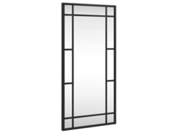 Espejo De Pared VIDAXL Negro Hierro (30 x 60 cm)