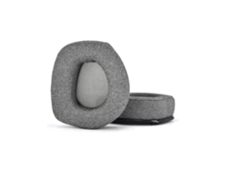 Almofadas de ouvido de reposição de linho confortável para Sennheiser HDR RS 165/175/185/195 Negro INF