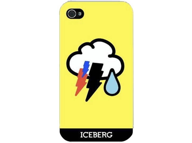 Funda iPhone 6, 6s, 7, 8 ICEBERG Iceberg Hard Case Amarillo