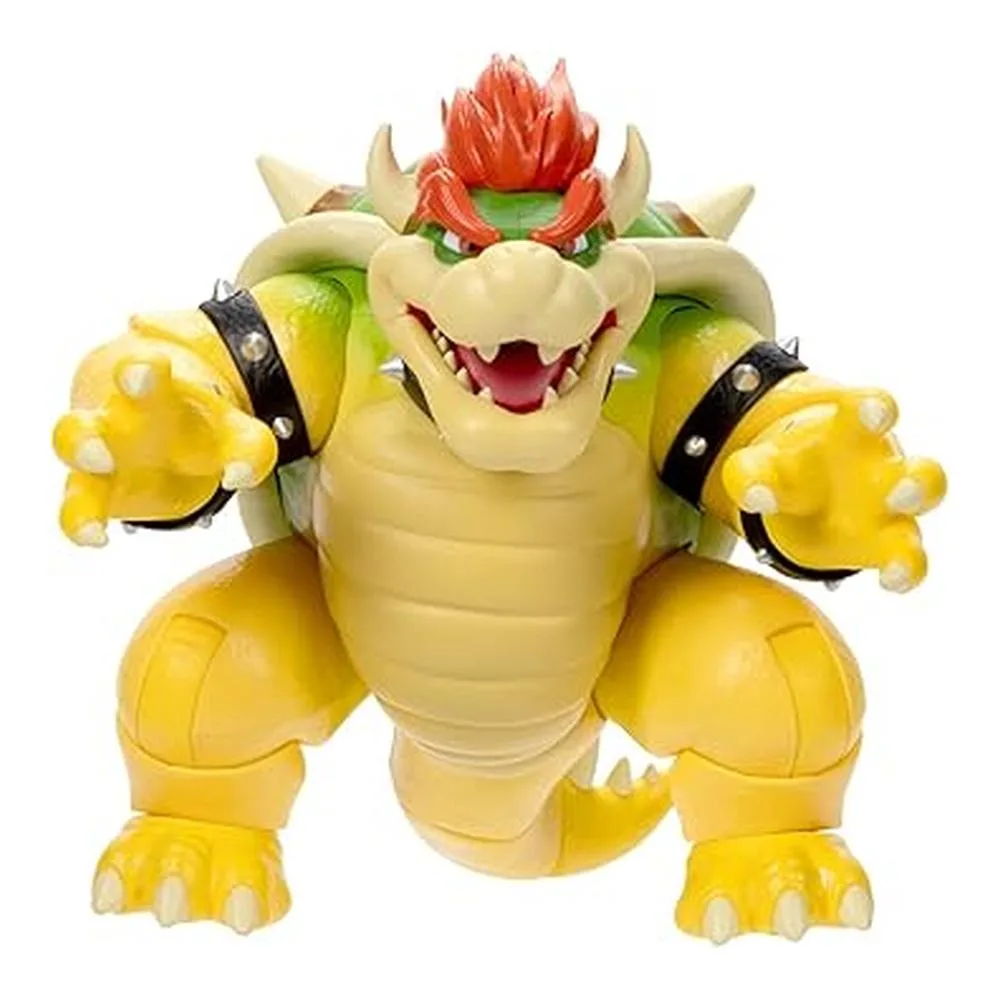 Super Mario Nintendo Figura Bowser Con Efecto De Fuego 423124 Jakksjakks Pacificp25volumen