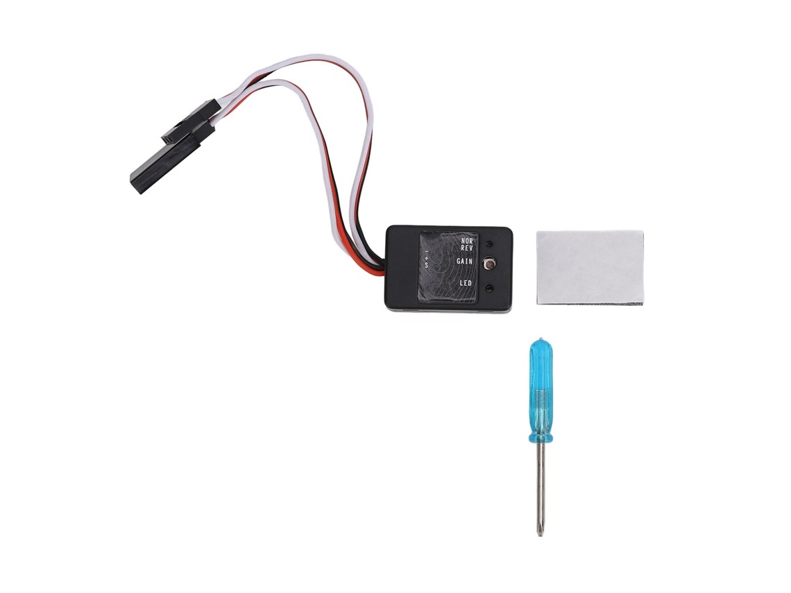 Módulo Giroscópico Rc Para Mini Coche Con Control Automático De Estabilidad Y Sensibilidad Ajustable Scx10