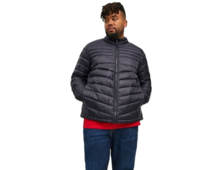 Abrigo para Hombre JACK & JONES (2XL - Poliéster - Negro)