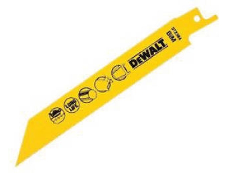 Láminas de Sierra Sabre DEWALT POWER-TOOLS 152mm x 1.4mm
