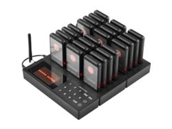 Succebuy Coaster Sistema inalámbrico de buscapersonas para restaurantes con llamadas las 24 horas para colas de invitados