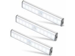 3 luces magnéticas recargables por USB
