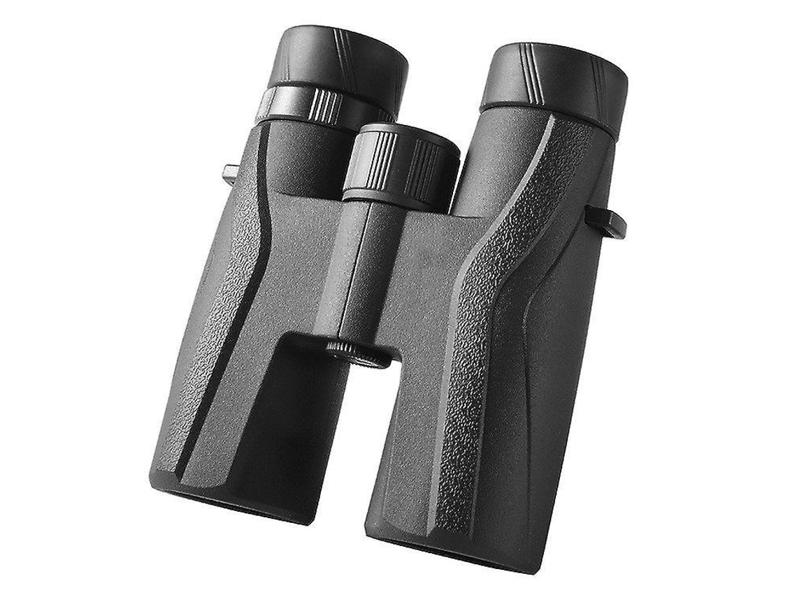 Binoculares 10x42 ligeros FMC con prisma Bak4, visión nocturna con poca luz, estrellas, planetas, observación de aves, IP68, negros, Bestvite