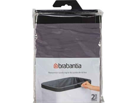 Cesto de Roupas 200700 60L Transparentebrabantia