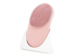 Cepillo De Limpieza Sónico - Silicona Suave, Resistente Al Agua, Con 9 Velocidades Ajustables Y Masaje Con Calor, Color Rosa.