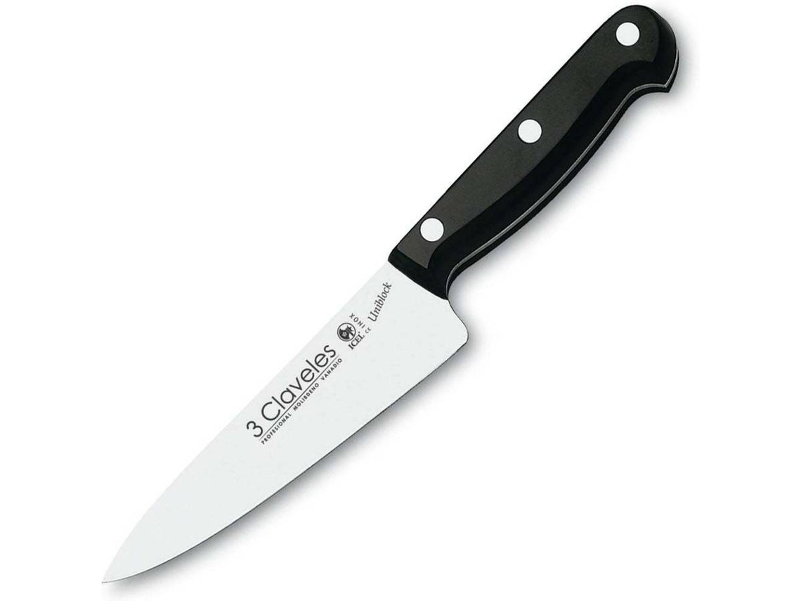 Cuchillo de Cocina 3 CLAVELES (Acero inoxidable - 13 cm - 5")