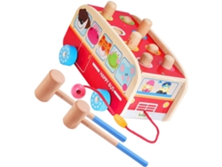 Martillo De Juguete De Madera, Juego Educativo Para Niños Y Niñas
