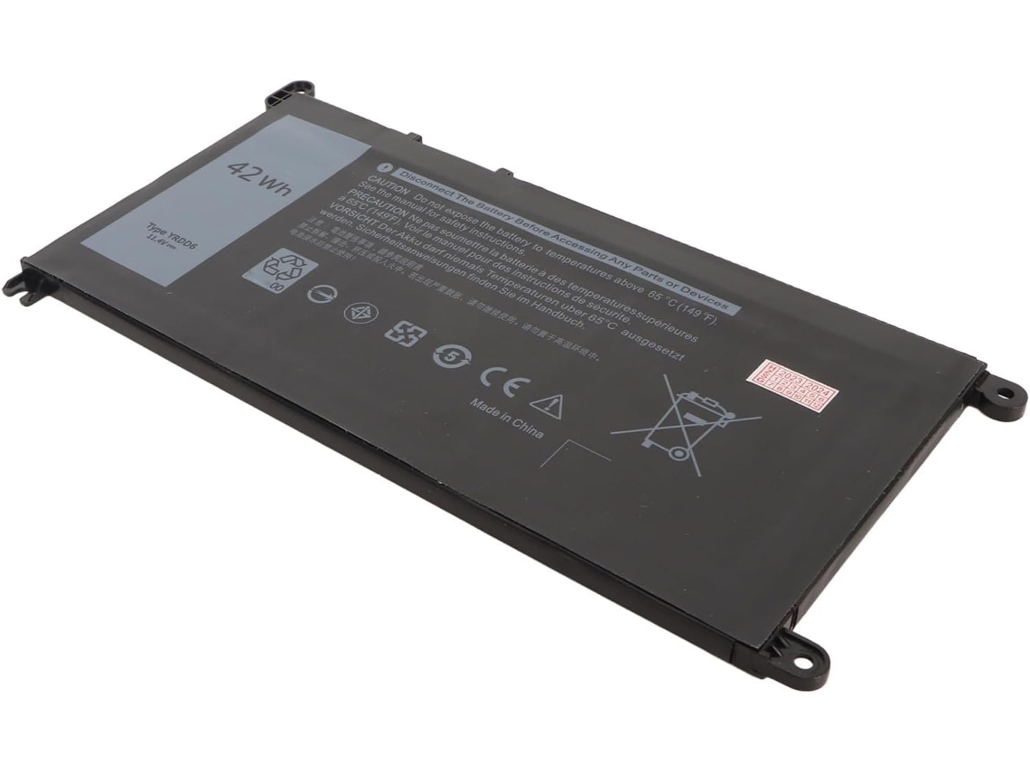 Batería De Repuesto Para Portátil Yrdd6, 42 Wh, Carga Rápida.