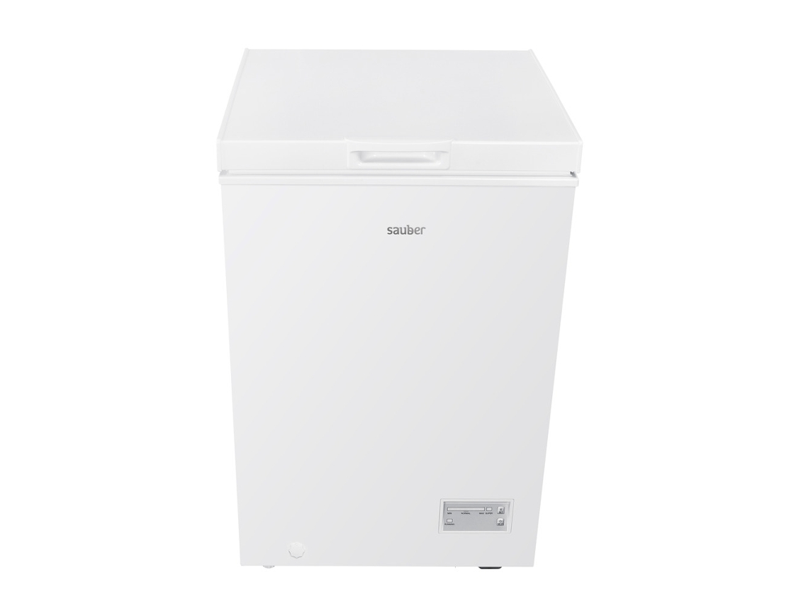 Congelador horizontal SAUBER Serie 5 CH10024WH, 54,5 cm, 98 litros, con luz interior.