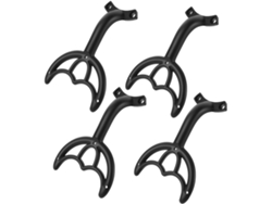 Soportes, 4 Piezas, Negro, Para Ventilador