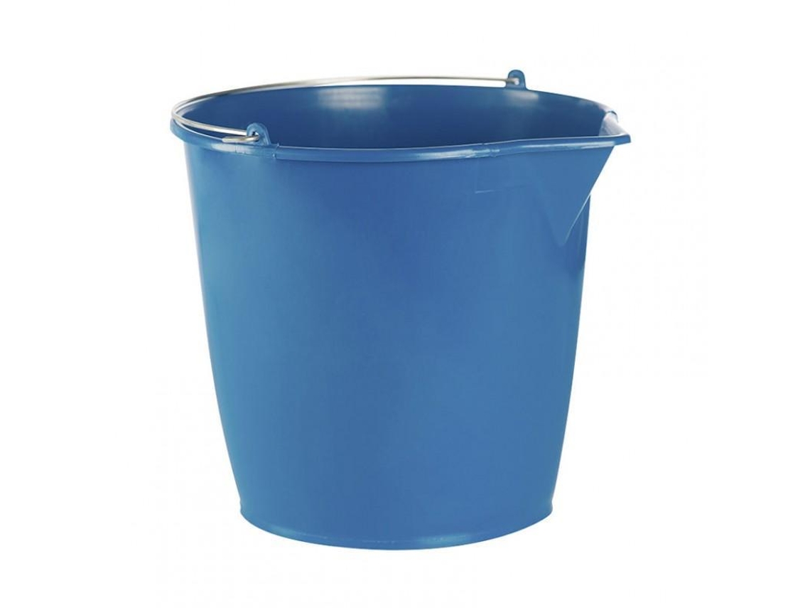 Cubo agua con pico 13l azul