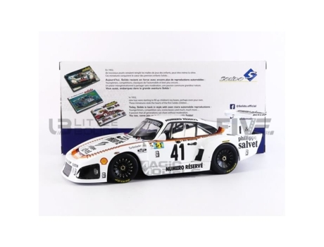 Coche de colección en miniatura Solido 1/18 Porsche 935 K3 Le Mans 1979 Blanco 1807201