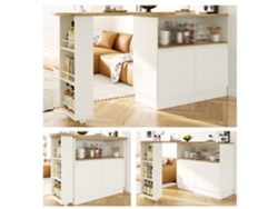 Mueble Giratorio 360° Para Bar, Moderno Y Práctico, Con Estantes Y Vidrio, Perfecto Para Cocina Y Restaurante, Fácil De Organizar.