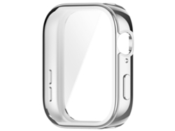 Cubierta Protectora Plateada Compatible Huawei Watch Fit 3 metalizada