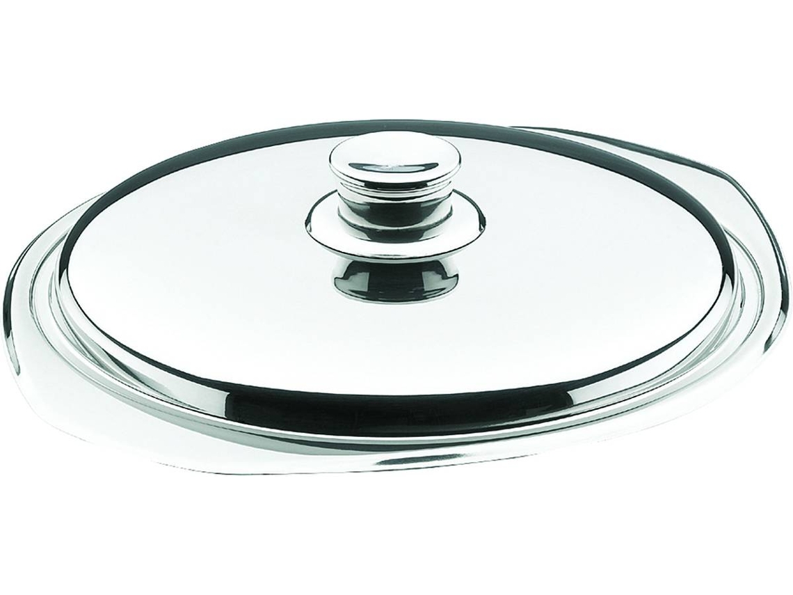 Tapa LACOR Inox 18/10 (22 cm - 1 Und)