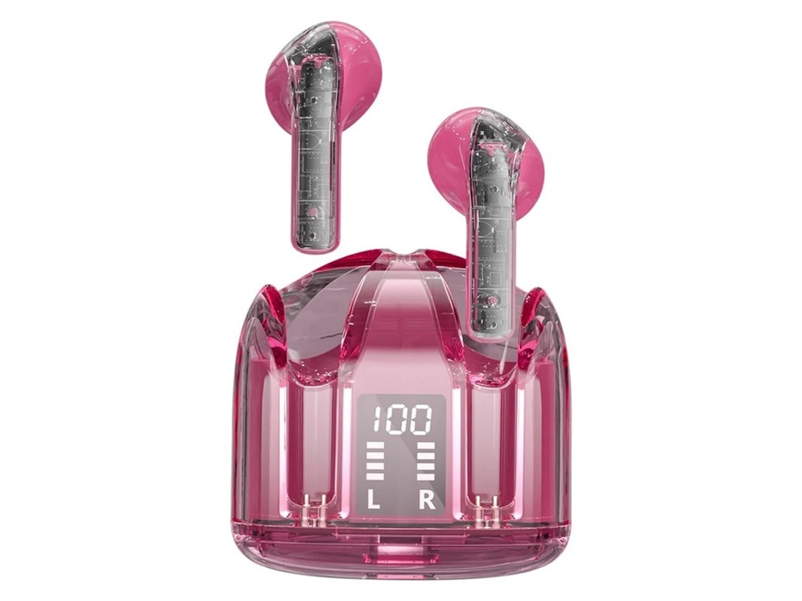 Auriculares Sem Fio Tws Para Apple Yizhood Bluetooth Rojo