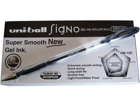 Bolígrafo UNI-BALL Signo Punta Fina (Tinta Negra)