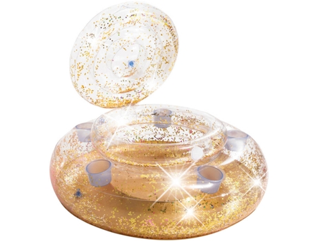Flotador INTEX Glitter Dorado (74x33cm)