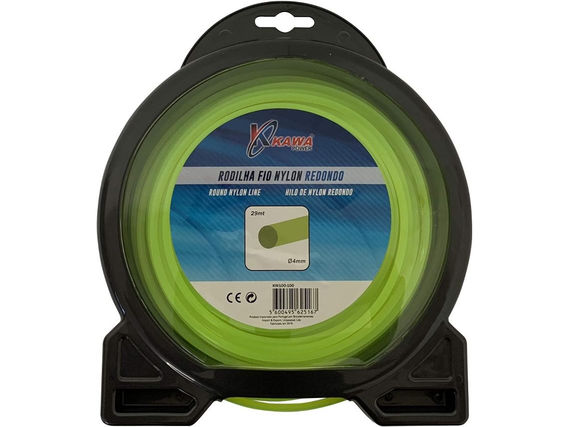 Kawapower Hilo De Nylon Redondo 4 Mm 29 M