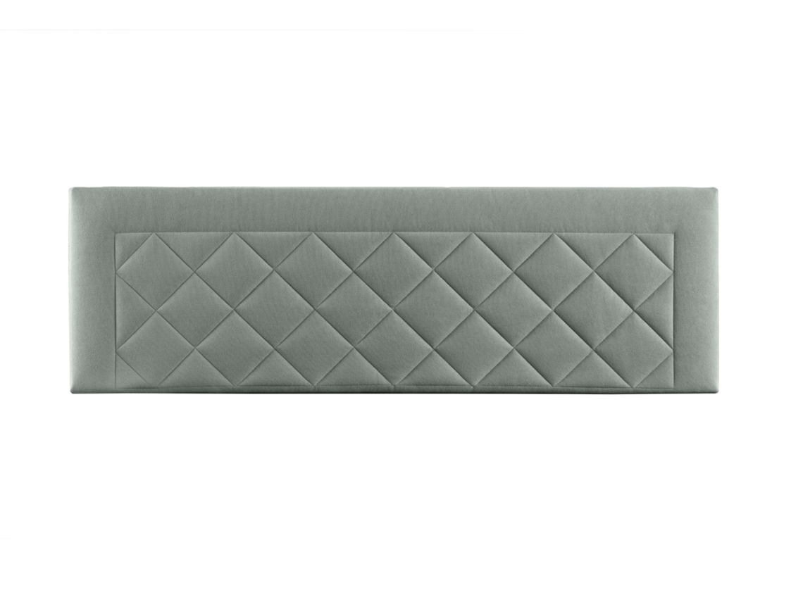 Cabecero Tapizado DOMUS para Cama 140 Microfibra AquaClean Aguamarina ( 145 x 50 x 7 cm)