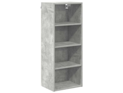 Maison Exclusive - Mueble Colgante Gris Concreto 40 X 29,5 X 100 Cm