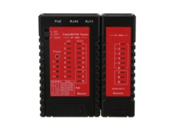 Probador de cables de red Noyafa NF-468S con detector de desconexión telefónica.