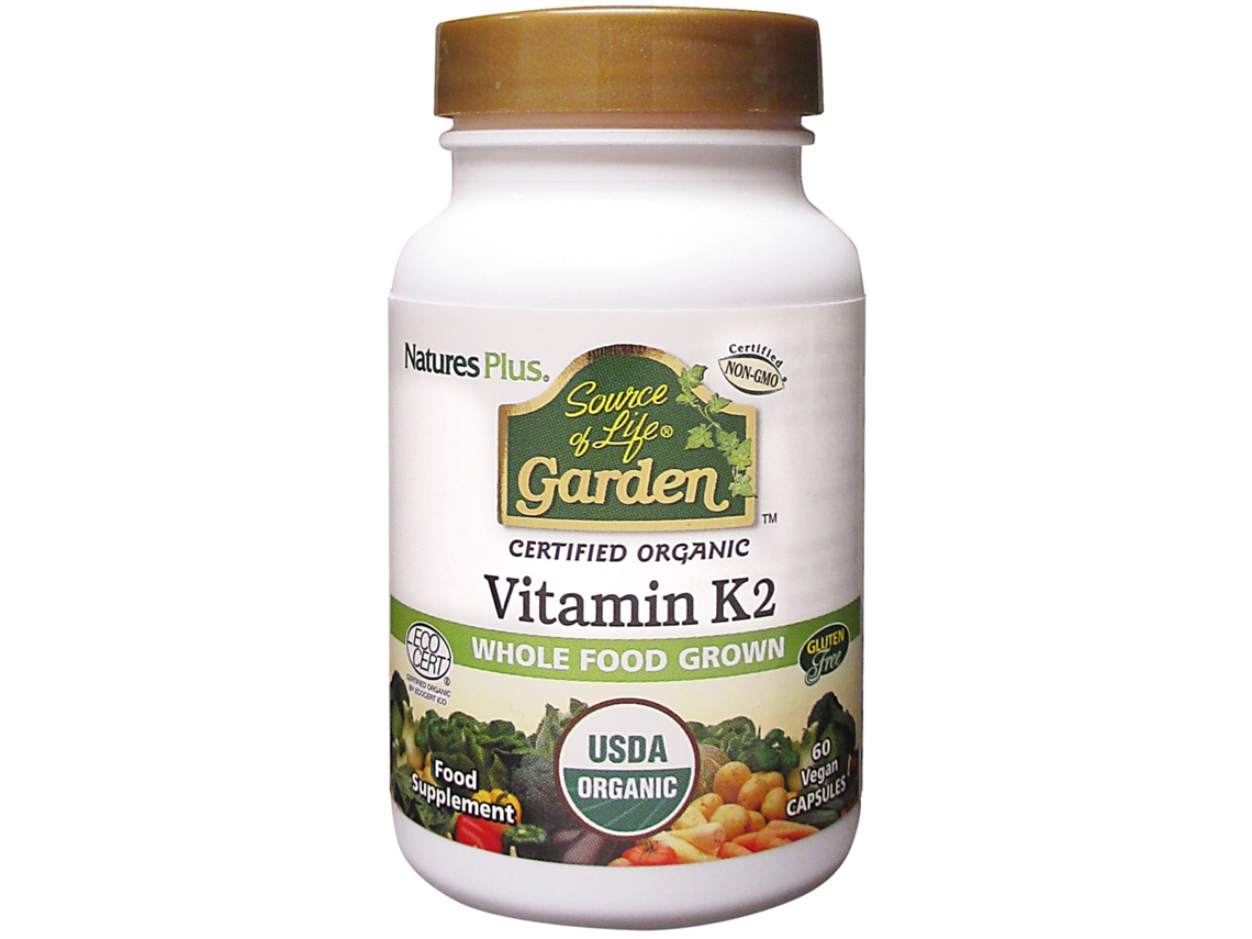 Nature's Plus Source of Life Garden Certified Organic Vitamin K2 60's