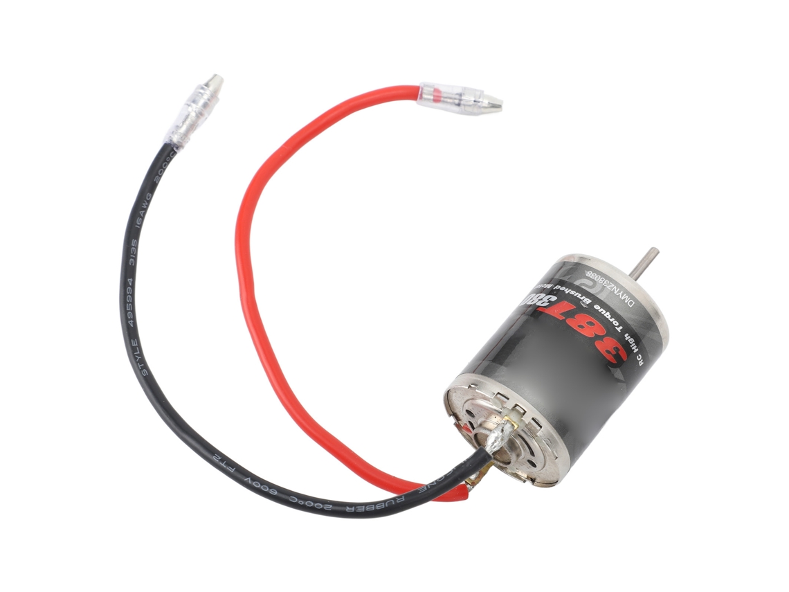 Motor De Escobillas De Acero Inoxidable De Alto Torque 380/38 Para Coche Rc Traxxas 1/16