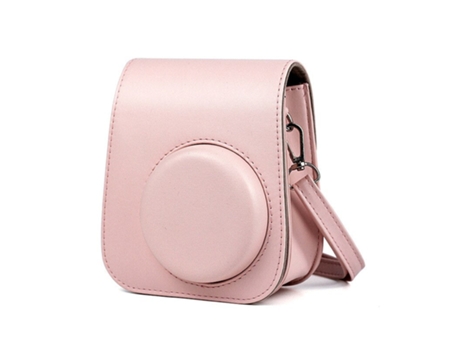 Bolsa SLOWMOOSE para Cámara Mini Instax de Cuero Pu con Correa de Hombro (Rosa)