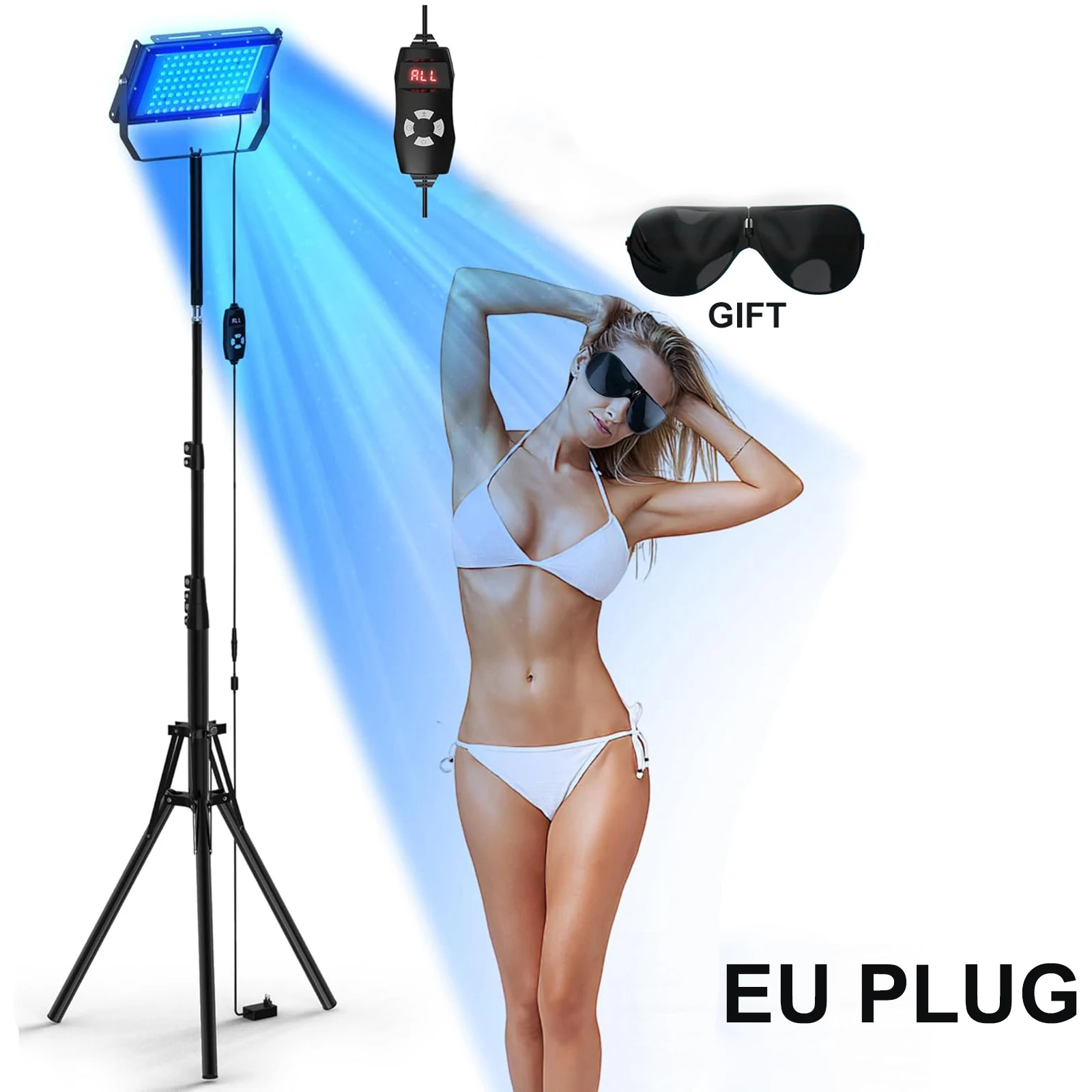 Lámpara De Bronceado Uv De 50 W (norma Europea), Apta Para El Bronceado Corporal.